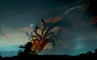 Wallpaper: Night Fire